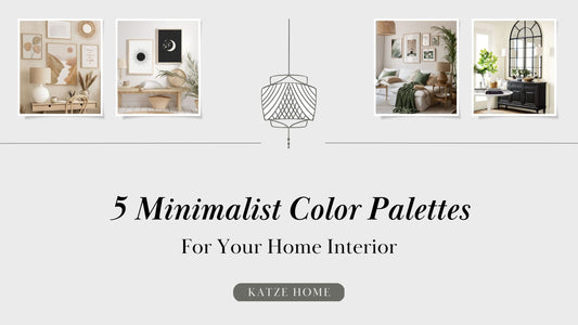 5 Minimalist Color Palettes For Your Home Interior