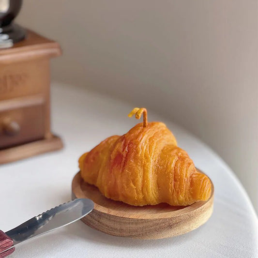Croissant Candle Pastry Shaped Candle
