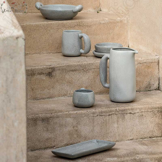 Nordic Ceramic Stoneware Pitcher