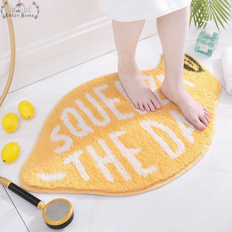 Peach bath deals mat