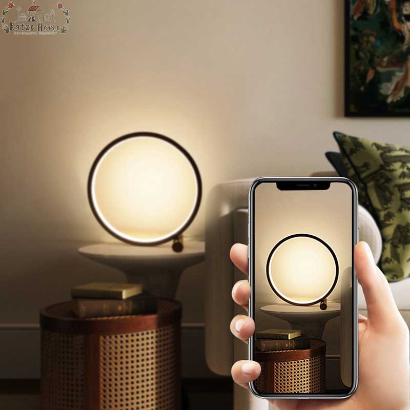 Circle LED Touch sensitive Lamp
