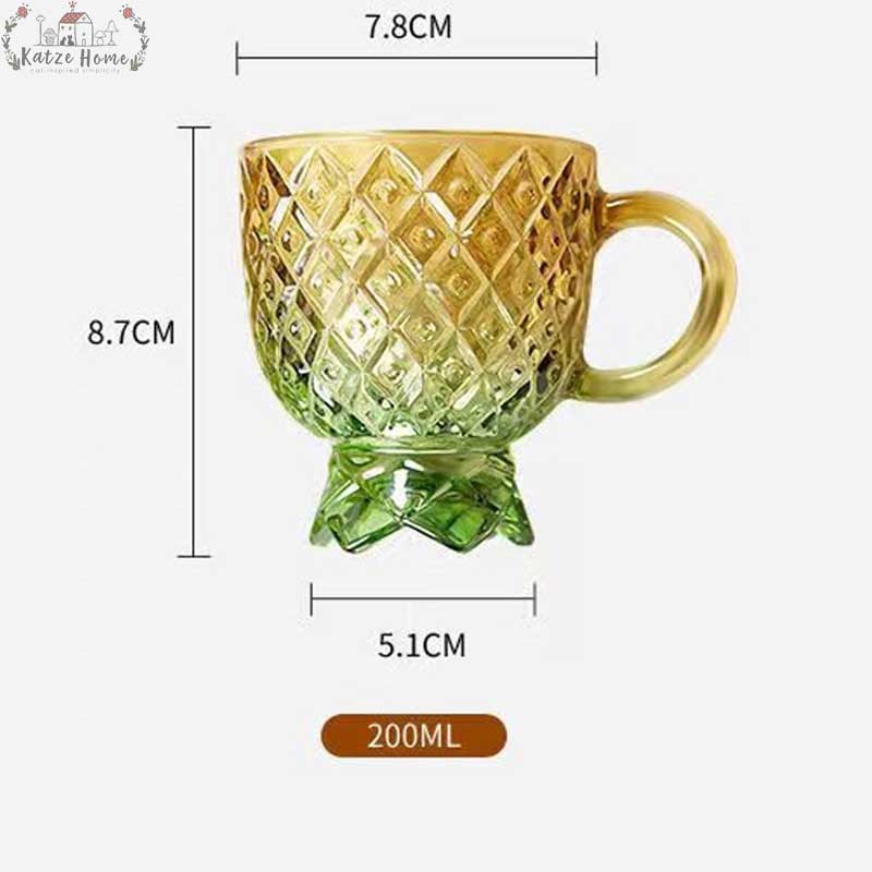 Creative Glass Pineapple Cup