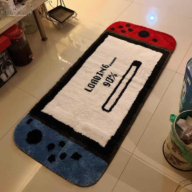 Decorative Tufted Switch Game Controller Rug