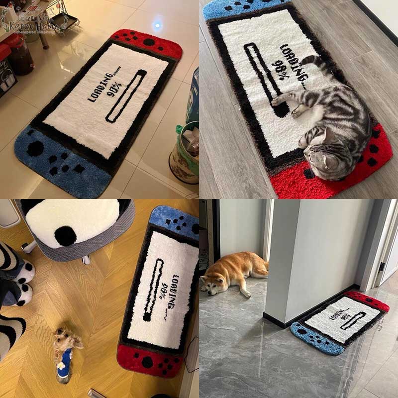 Decorative Tufted Switch Game Controller Rug