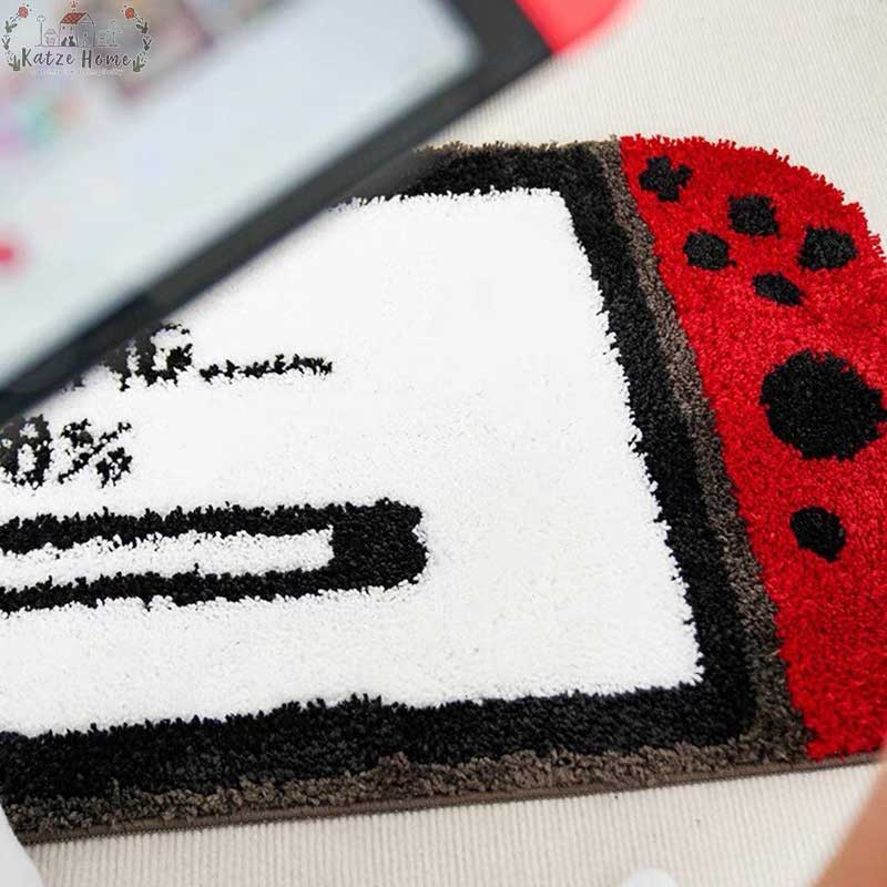 Decorative Tufted Switch Game Controller Rug