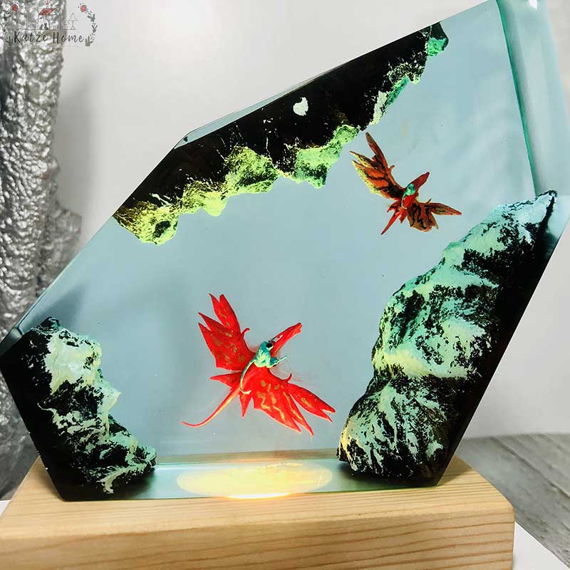Dragon Avatar 2 Way of the Water Resin Table Lamp