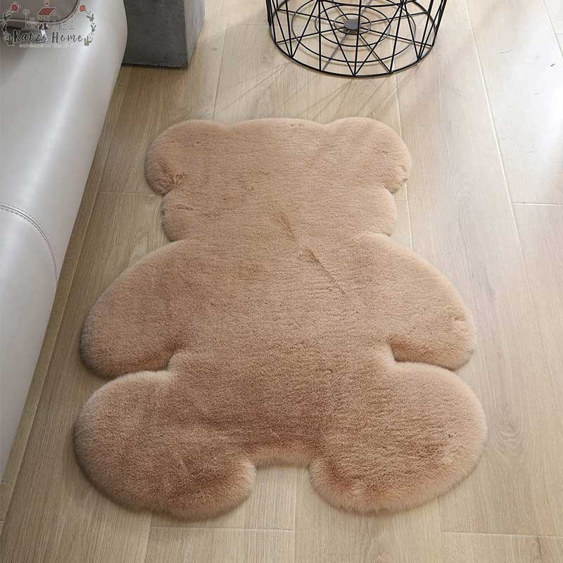 Fluffy Bear Rug Mat