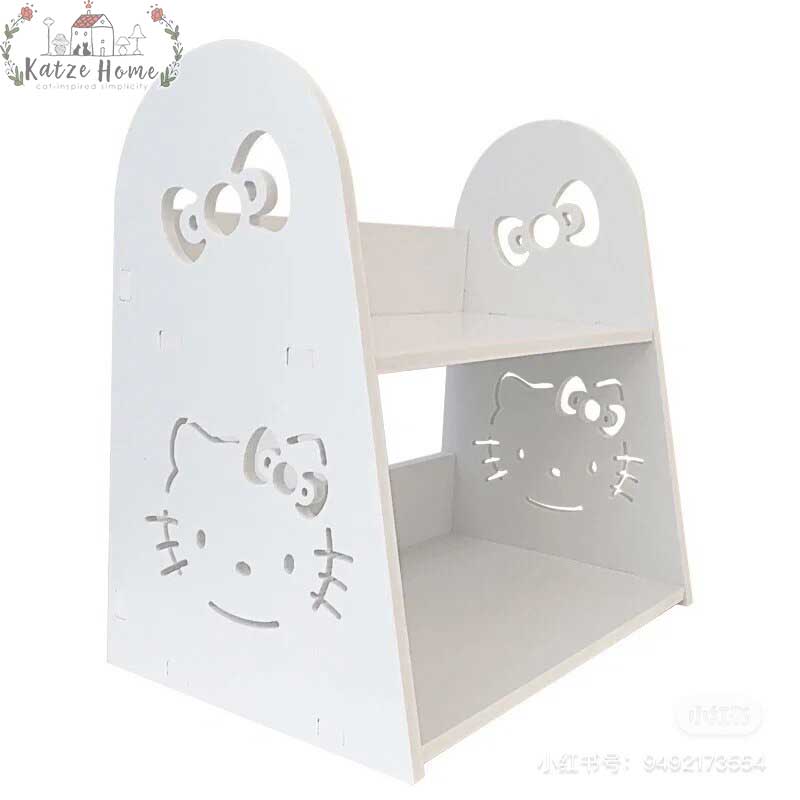 Handy Cute Cartoon Cinnamon Hello Kitty Bookshelf