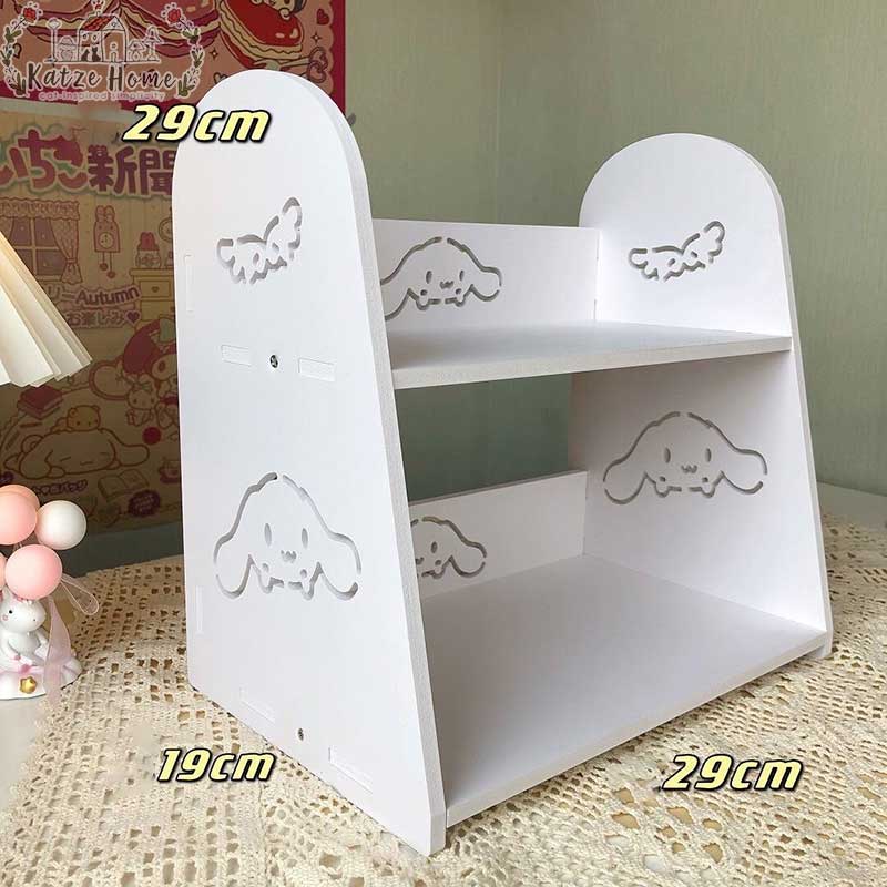 Handy Cute Cartoon Cinnamon Hello Kitty Bookshelf