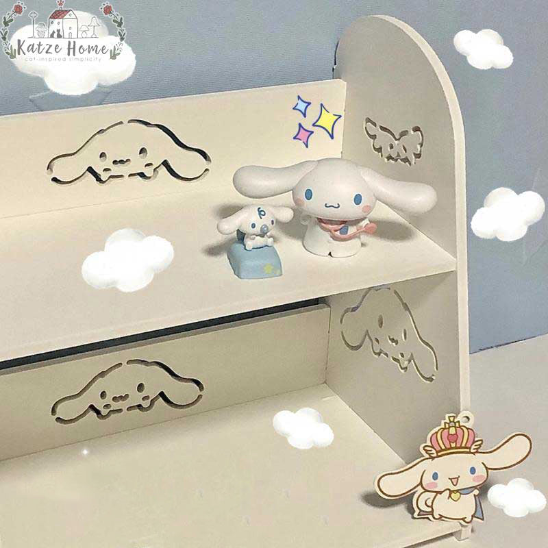 Handy Cute Cartoon Cinnamon Hello Kitty Bookshelf