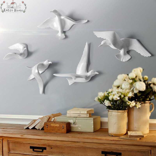 Lovely Resin Birds Wall Decoration Archives