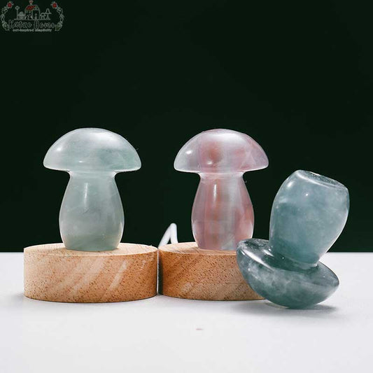 Marble Crystal Mushroom Lamp