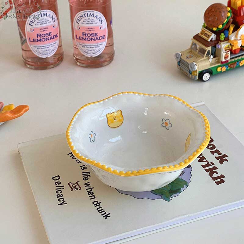 Minimalist Breakfast Handmade Ceramic Bowls