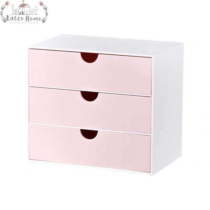 Minimalist Desktop Jewelry Cosmetic Office Storage Drawer