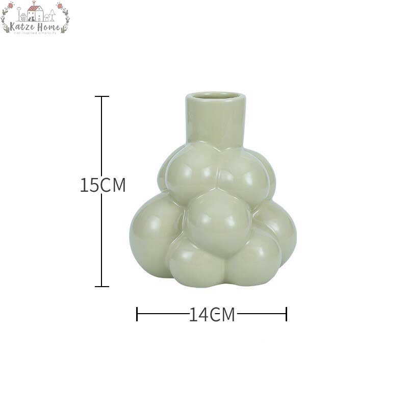 Pastel Ceramic Mini Grape Vase