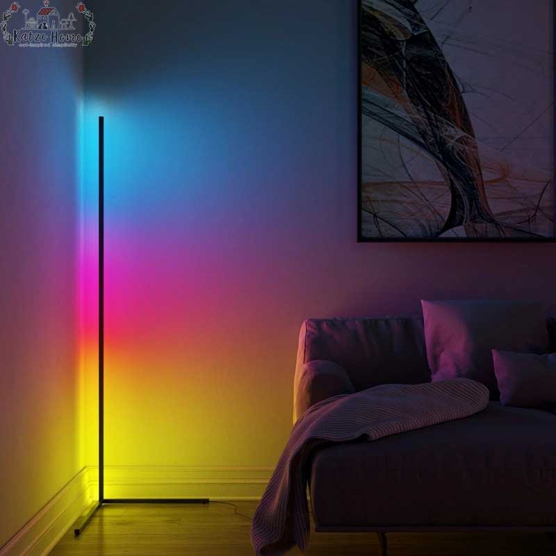 RGB Corner Floor Lamp