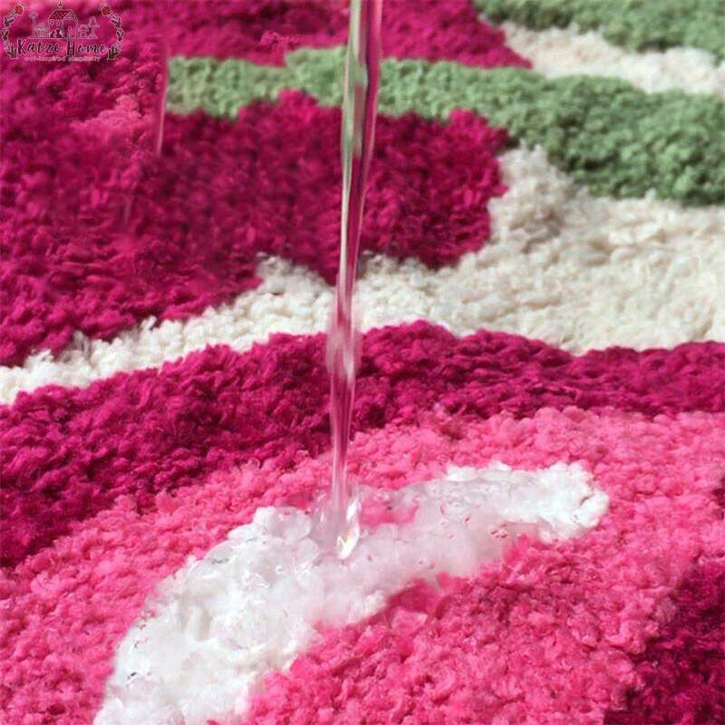 Retro Soft Fluffy Cherry Rug