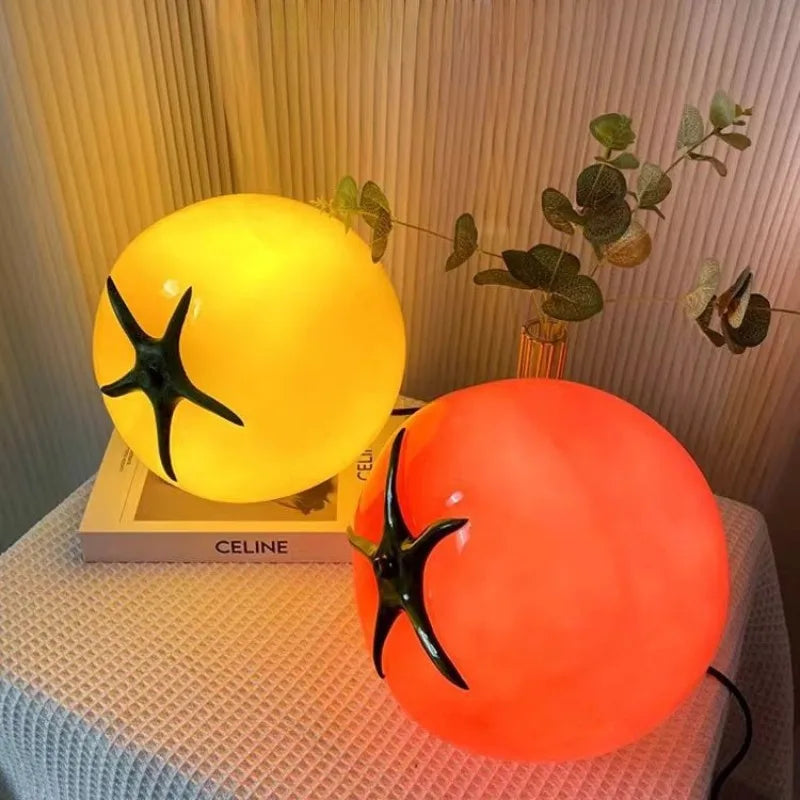 Tomato Table Lamp Atmosphere Nordic Style