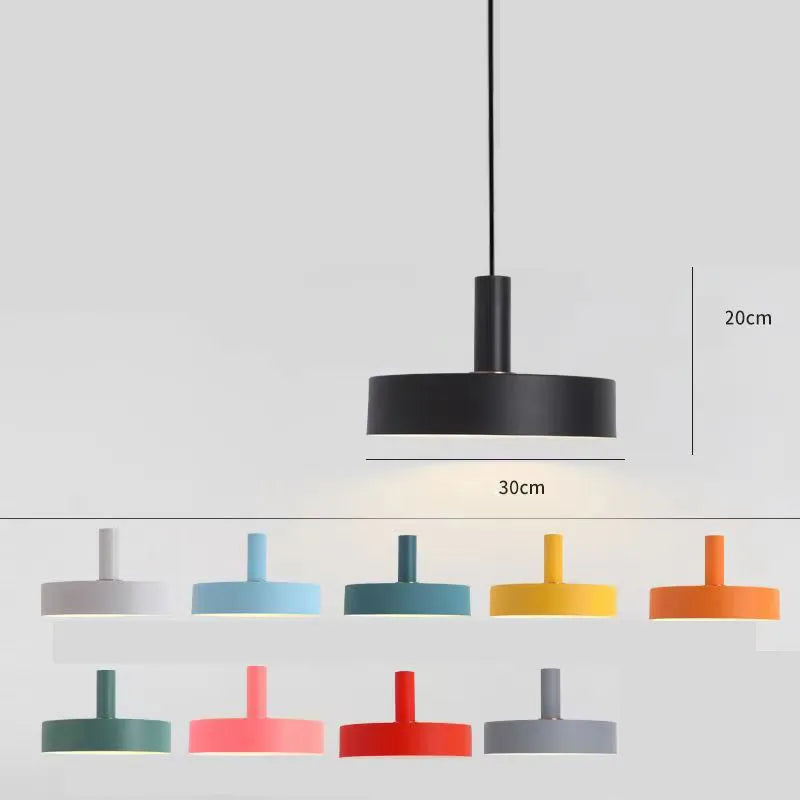 Nordic Colourful Macaron Pendant Light