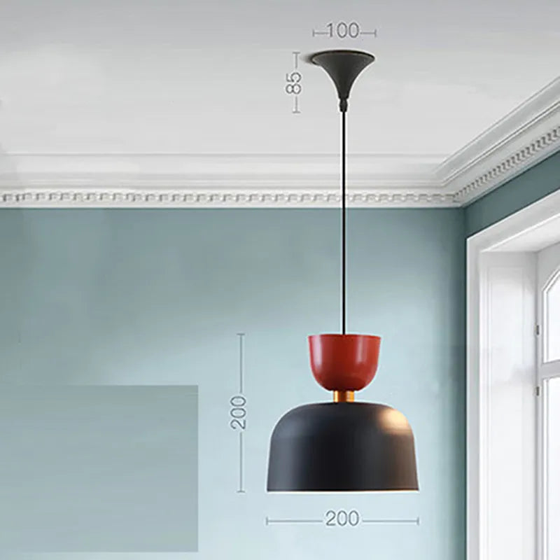 Nordic Colourful Macaron Pendant Light