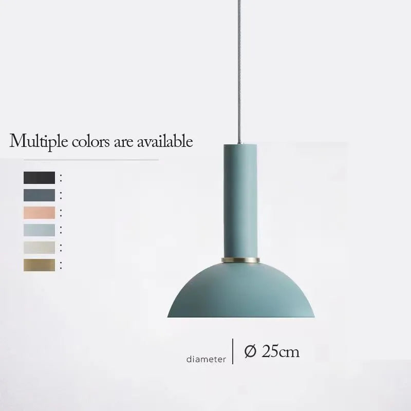 Nordic Colourful Macaron Pendant Light