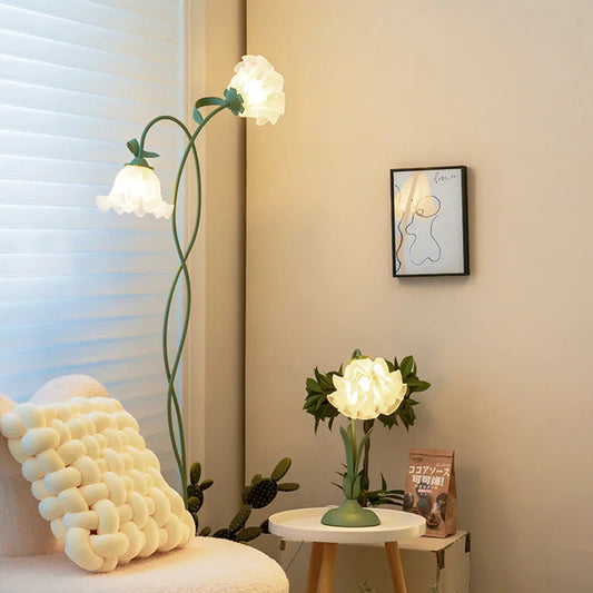 Flower Floor Lamps Nordic Light