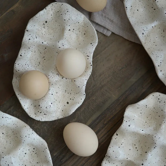 Nordic Resin Dot Egg Trays