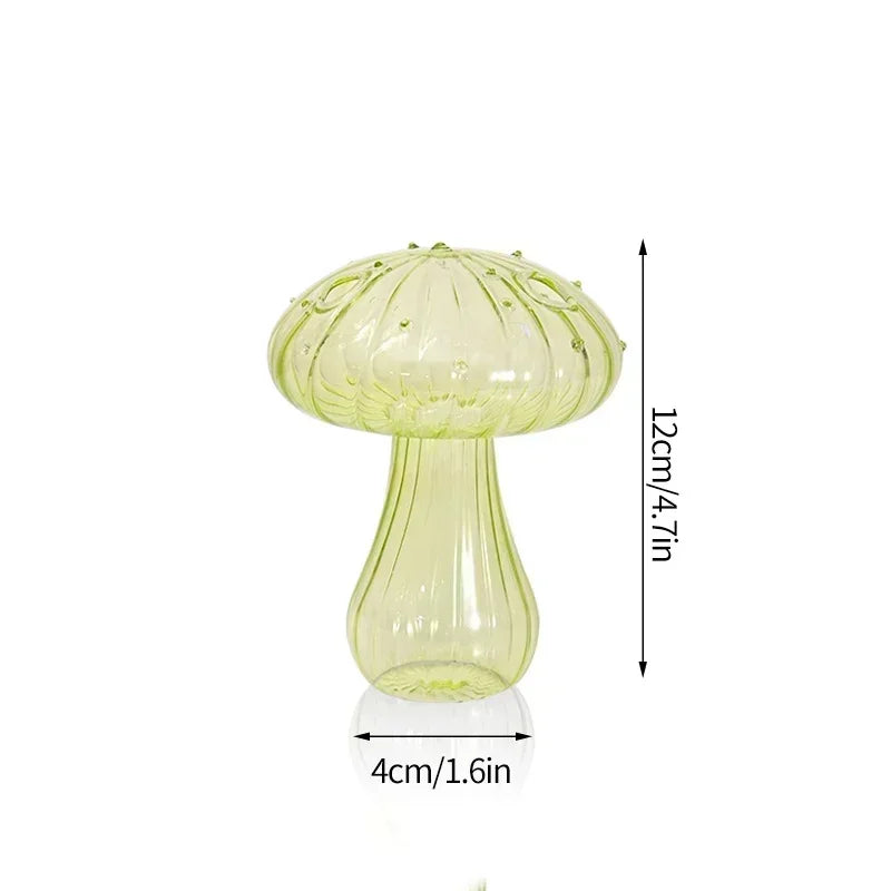 Minimalist Cactus Shaped Glass Vase