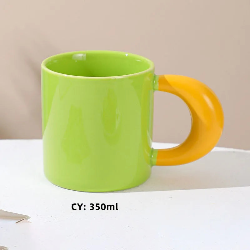 Korean Style Aesthetic Cute Mug Cerami