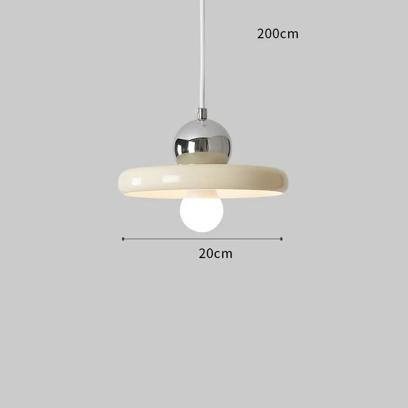 Nordic Minimalist Flying Saucer Pendant Light
