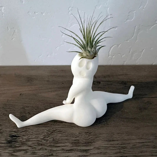 Funny Big Booty Horror Ghost Planter Pot