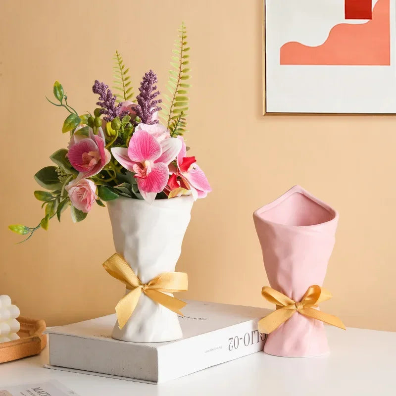 Nordic Ceramic Bouquet Vase