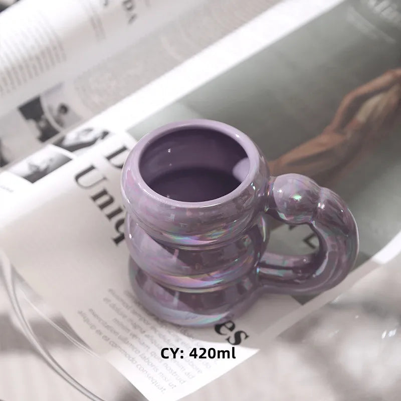 Korean Style Aesthetic Cute Mug Cerami