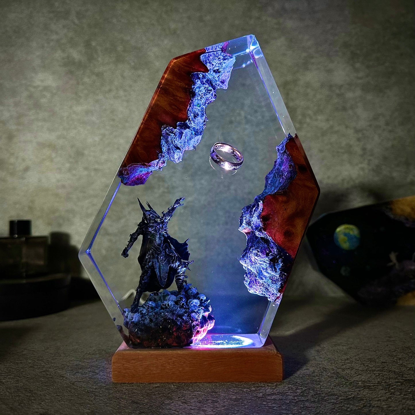 Sauron Lord Of The Rings Resin Lamp