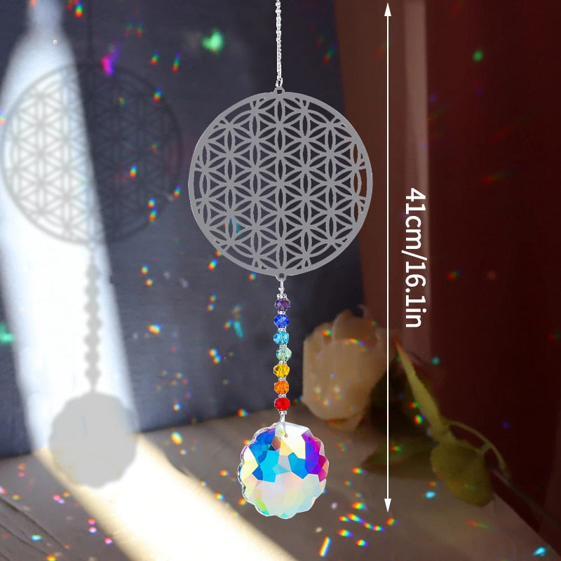 Art Pendant Prism Crystal Suncatcher