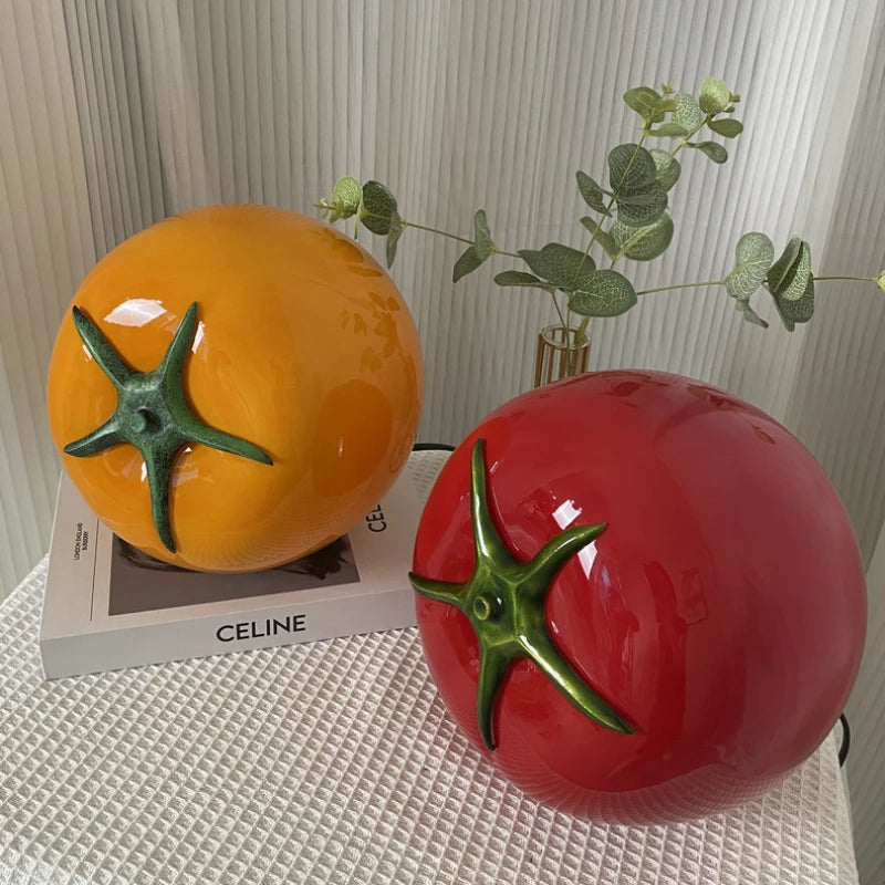 Tomato Table Lamp Atmosphere Nordic Style