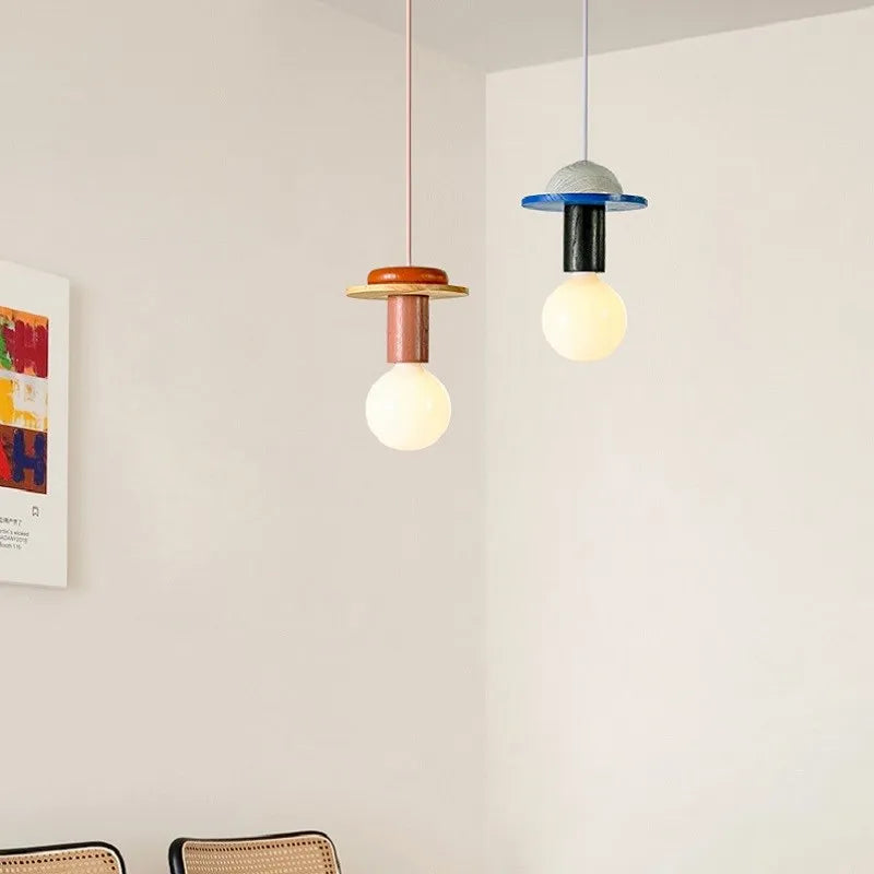 Modern Colorful Edison Bulb Pendant Light