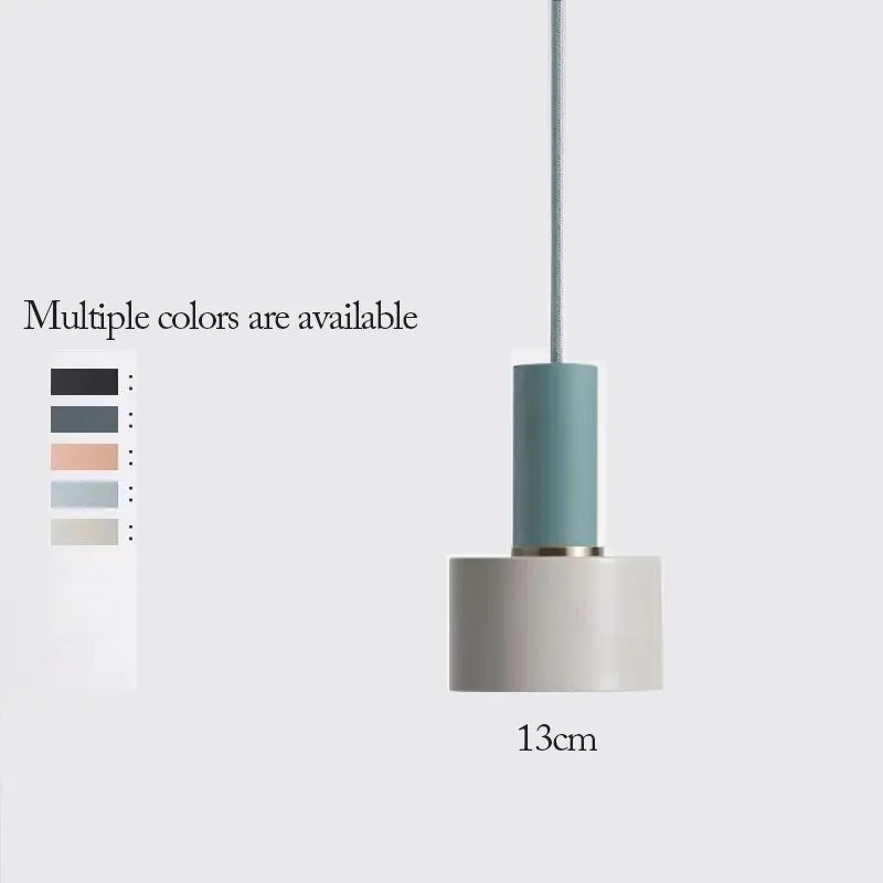 Nordic Colourful Macaron Pendant Light