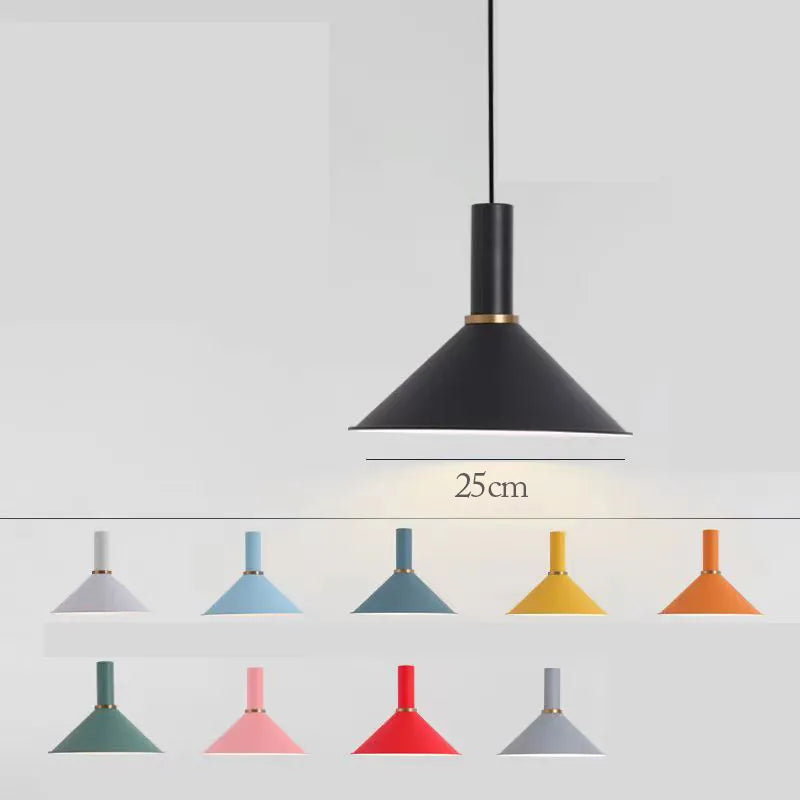 Nordic Colourful Macaron Pendant Light