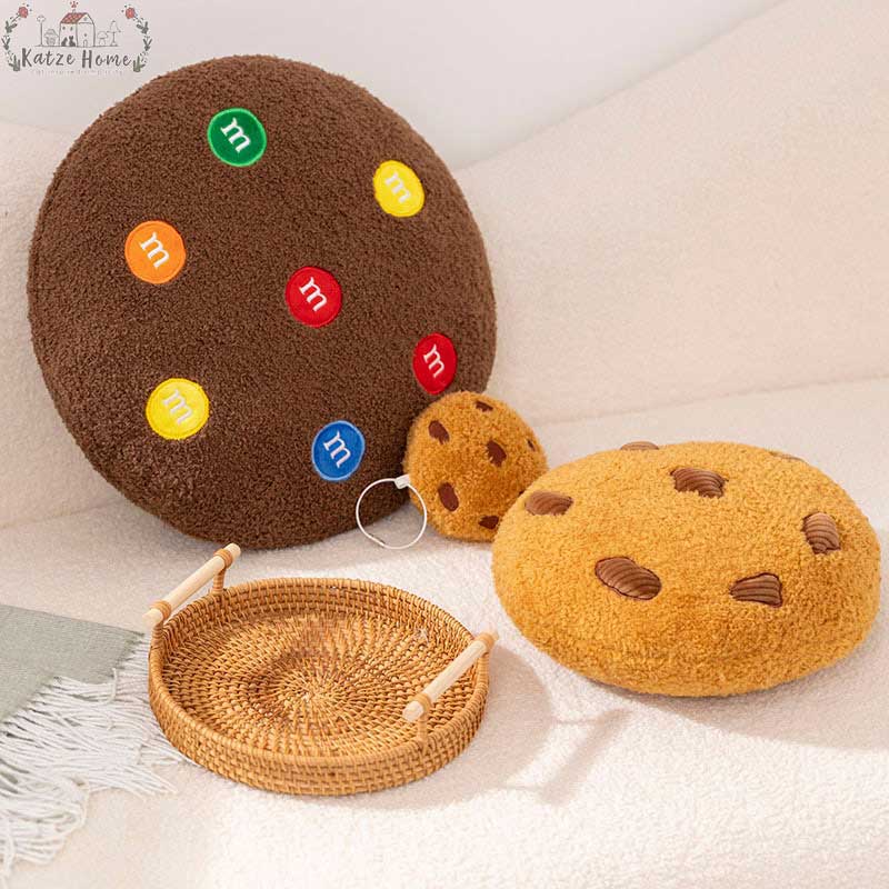 Stuffed Chocolate Cookies Pillow