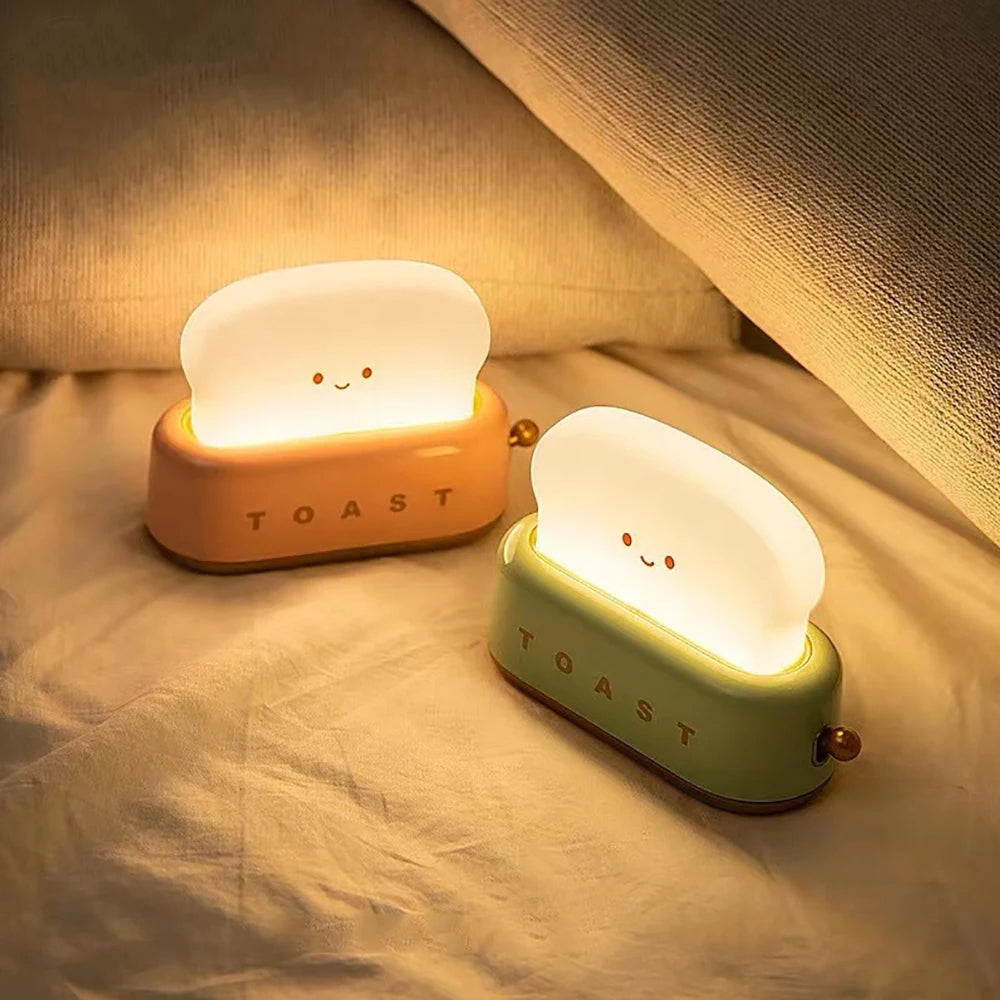 Toaster Table Lamp LED Night Light