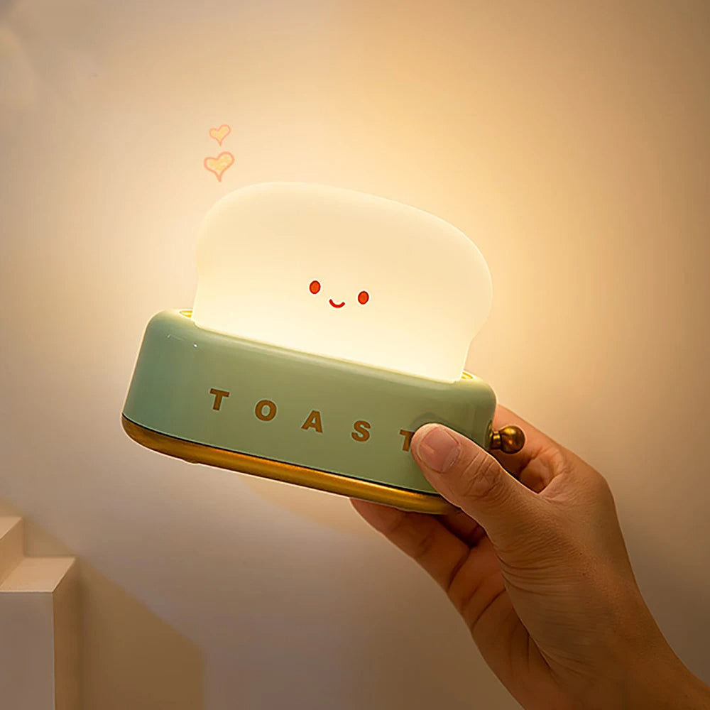 Toaster Table Lamp LED Night Light