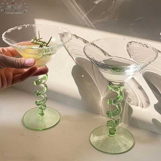 Twist Cocktail Glass