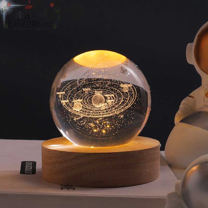3D Planet Galaxy Globe Lamp
