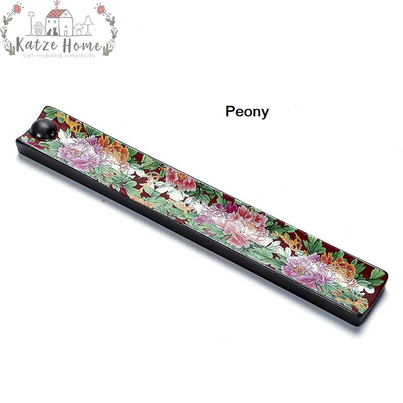 Cloisonne Blue Ceramic Incense Stick Holder