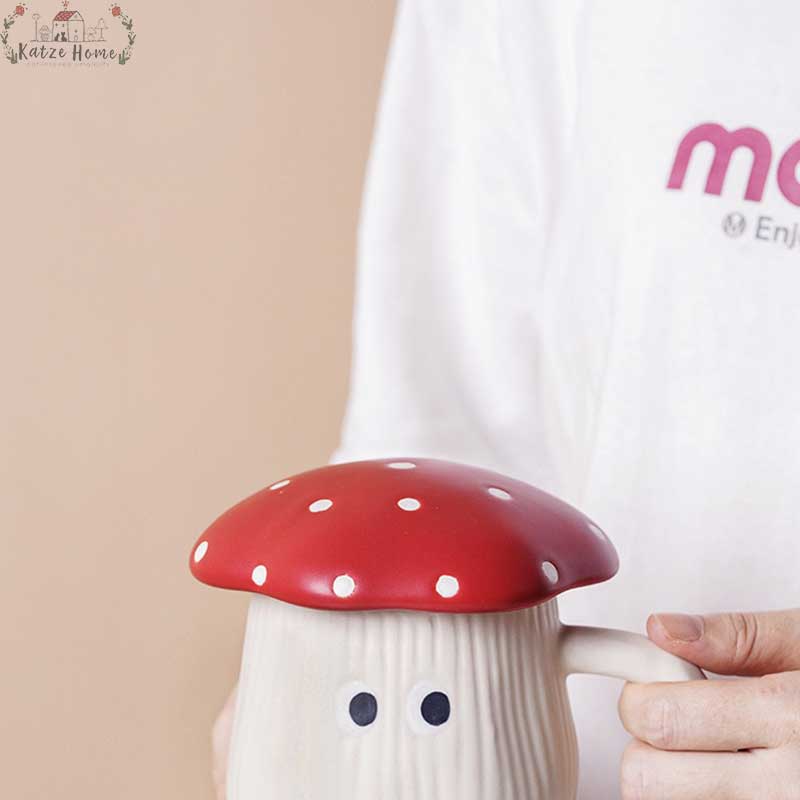 Cottagecore Ceramic Mushroom Tableware