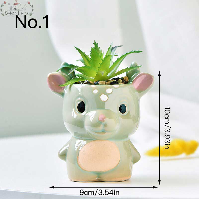 Mini Deer Planter Pot for Air Plants