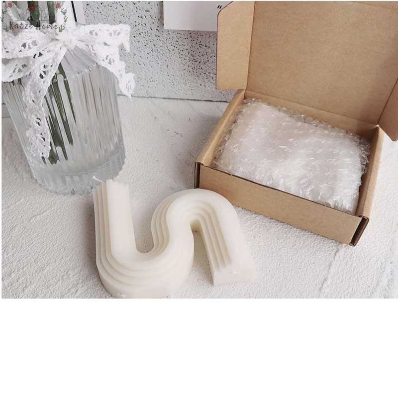 Minimalist Scented S Shaped Wavy Candles