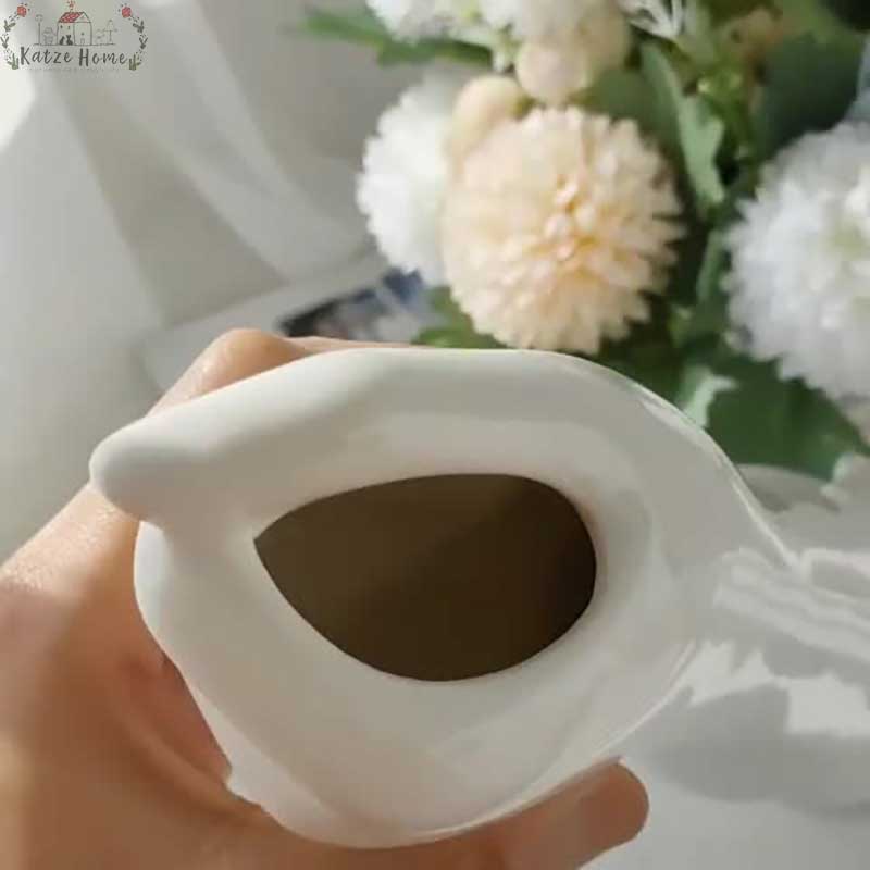 Modern Ceramic Hand Shaped Body Vase