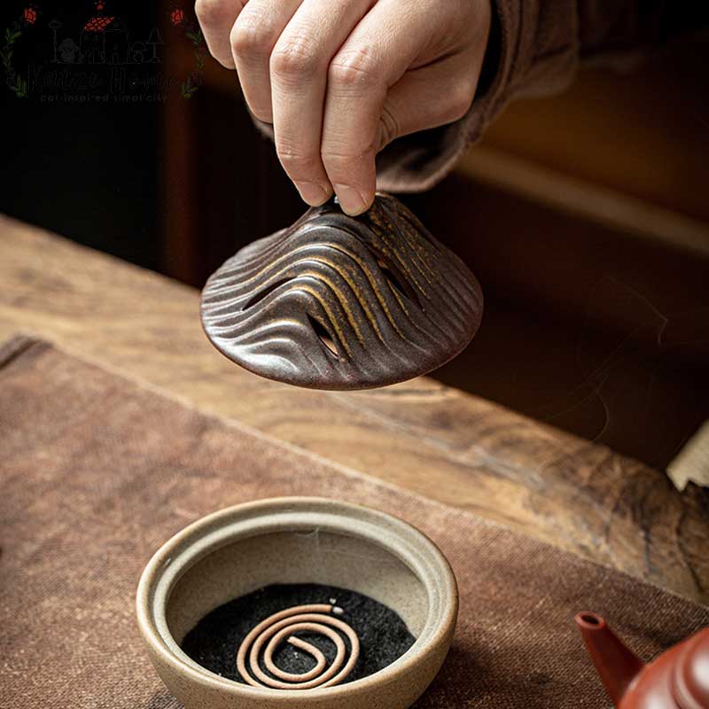 Mono Mountain Ceramic Incense Holder